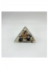 Sertifikalı Rutilli Kuvars Orgonit Piramit 4x3.5 Cm 35 gr