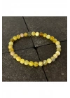 SERTİFİKALI Sarı Opal 6mm Doğal Taş Bileklik