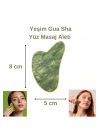 Sertifikalı Yeşim 1. Sınıf Kalite Gua Sha Doğal Taş Masaj Aleti