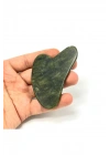 Sertifikalı Yeşim 1. Sınıf Kalite Gua Sha Doğal Taş Masaj Aleti