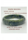 Sertifikalı Yeşim Doğal Taş Roleks Bileklik