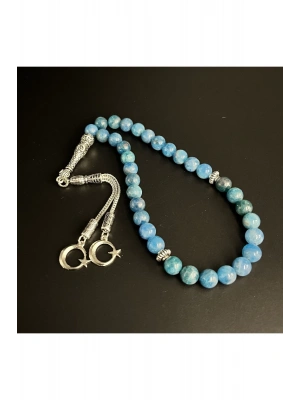 Apatit 8mm 33lük Doğal Taş Tesbih