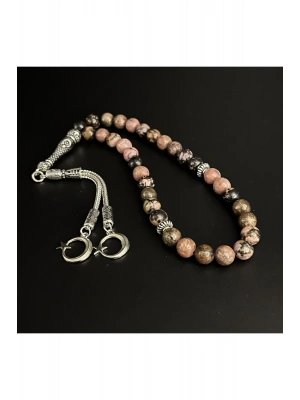 Rodanit 8mm 33lük Doğal Taş Tesbih