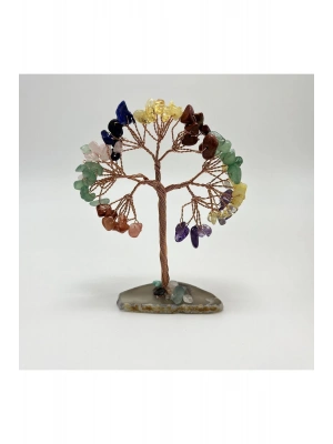 Sertifikalı Çakra Doğal Taş Ağaç