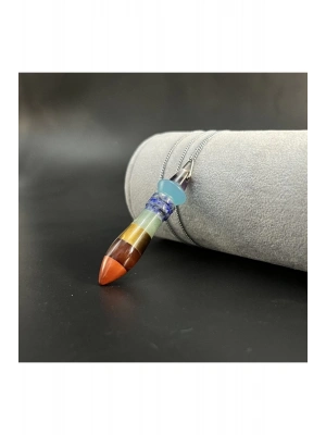 Sertifikalı Çakra Doğal Taş Kolye