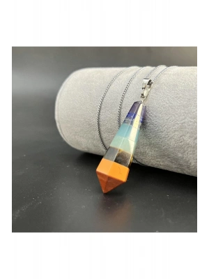 Sertifikalı Çakra Doğal Taş Kolye