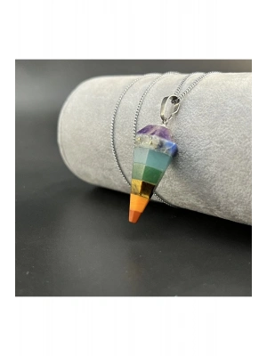 Sertifikalı Çakra Doğal Taş Kolye (Kararmama Garantili)