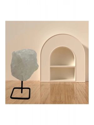 Sertifikalı Doğal Taş Ham Kristal Kuvars Stand