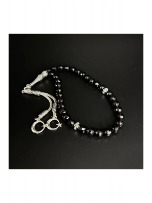 Sertifikalı Dumanlı Kuvars 8mm 33lük Doğal Taş Tesbih