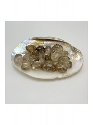 Sertifikalı Dumanlı Kuvars Tımbıl Doğal Taş (1 Adet )