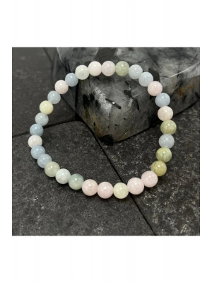 SERTİFİKALI Helkum 6mm Doğal Taş Bileklik