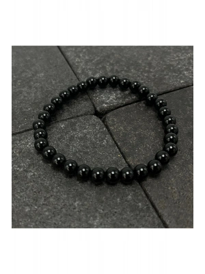 SERTİFİKALI Oniks 6mm Doğal Taş Bileklik