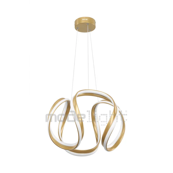 Ahtapot Tekli Sarı Modern Avize