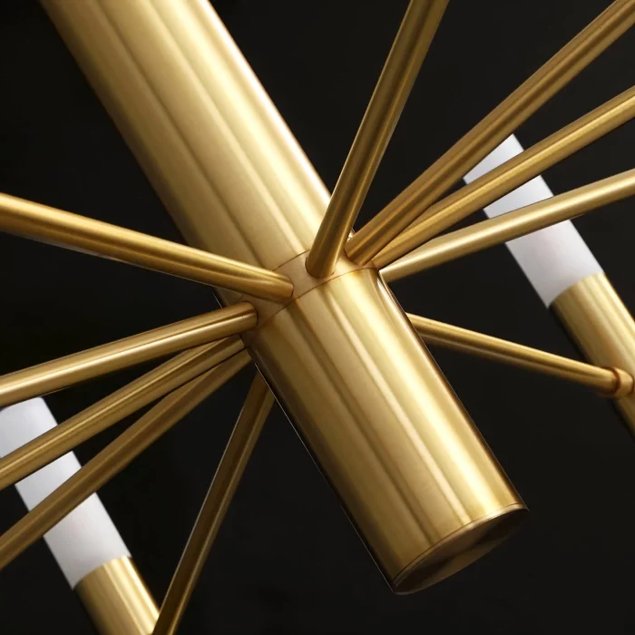 Leo 20 Başlıklı Eskitme Ledli Sarkıt Avize