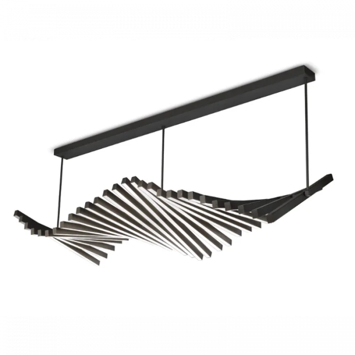 Lüks Modern Ledli Piyano Avize Günışığı