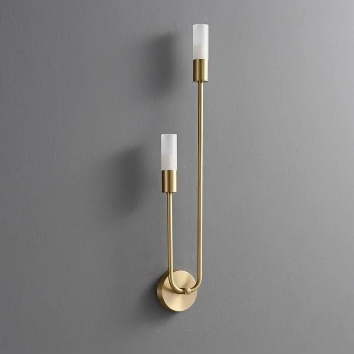 Wall Altın Renk Pleksi Uçlu Aplik