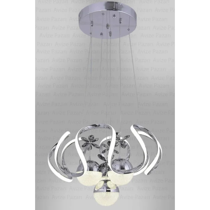 Ahtapot Gold/Gümüş Luxury 4 Toplu Modern Avize