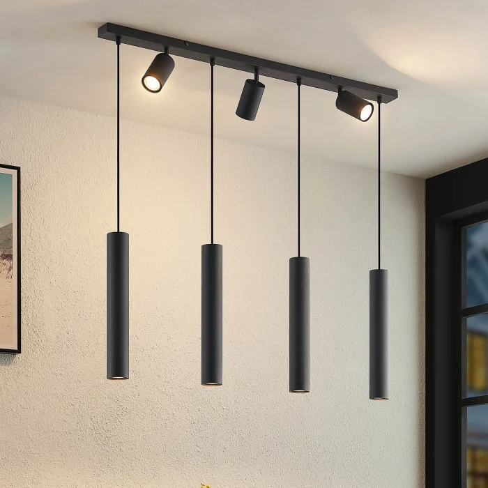 Archio Dörtlü Spot Ledli Sıralı Sarkıt Avize