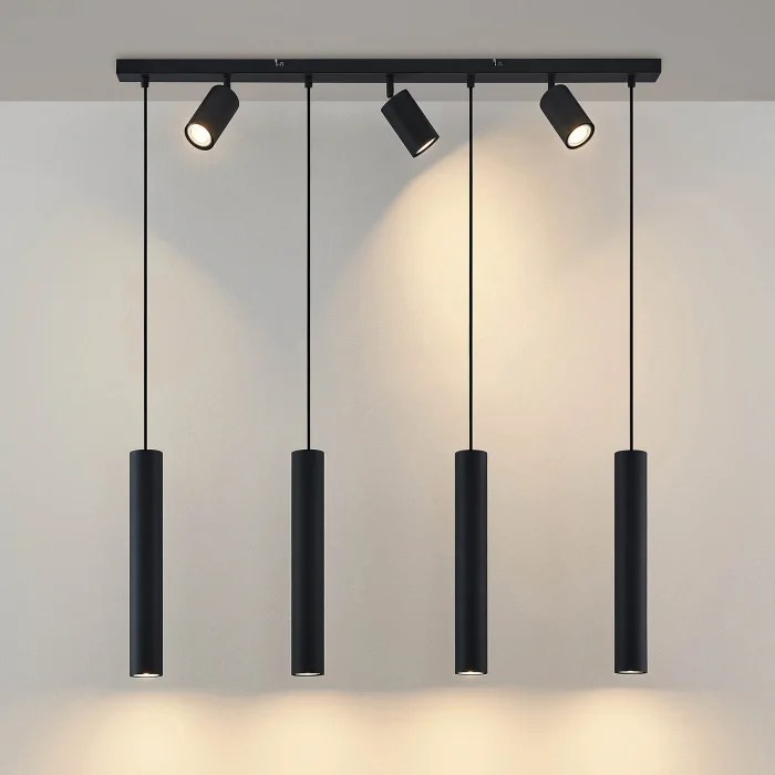 Archio Dörtlü Spot Ledli Sıralı Sarkıt Avize