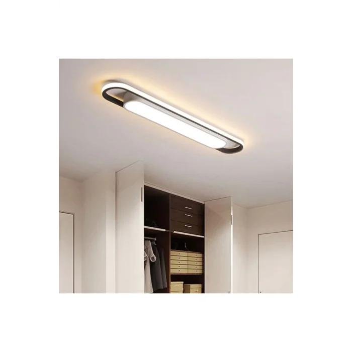 Solid Plafonyer Ledli Yatak Odası Avize