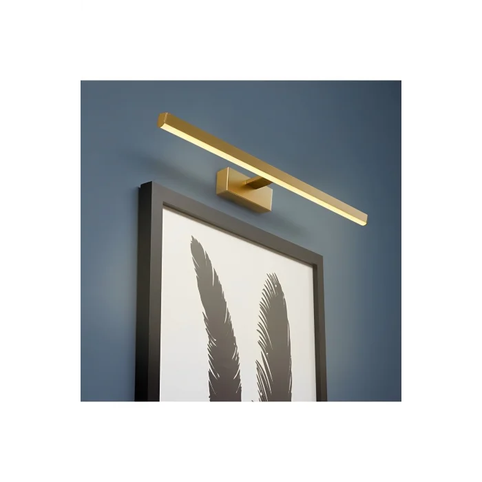 Pano Aydınlatma Gold Renkli Ledli Aplik