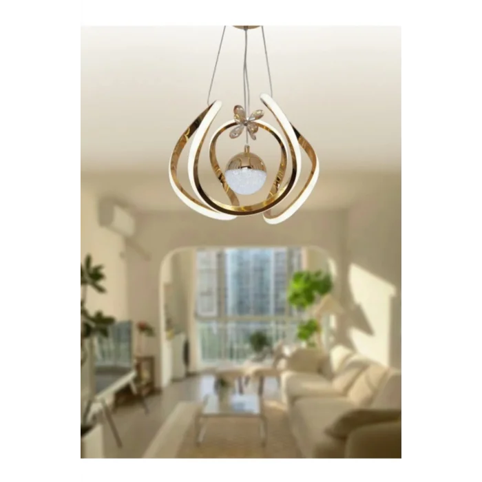 Modern Sarkıt Toplu 3 Renk Sarkıt Salon Avize