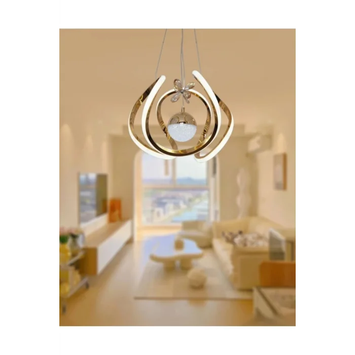 Modern Sarkıt Toplu 3 Renk Sarkıt Salon Avize