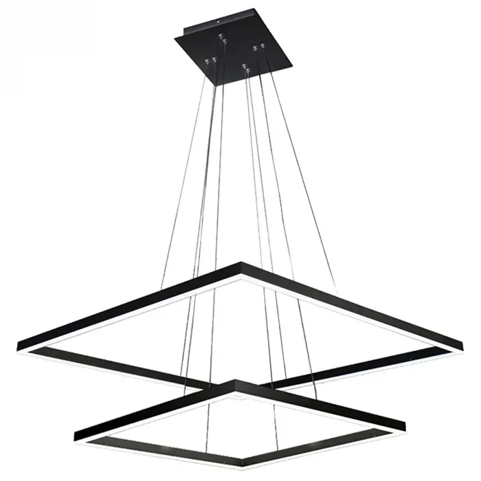 Sumatra Sarkıt Led Avize 60x60 Cm 72 Watt
