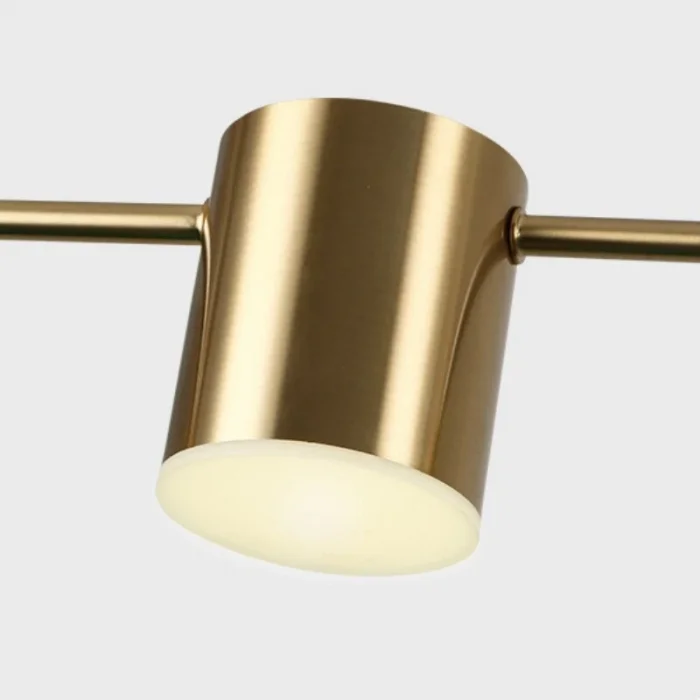 Eos Üçlü Altın Ledli Sıralı Avize