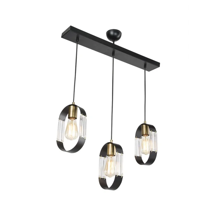 Nova 3Lü Sıralı Sarkıt Avize