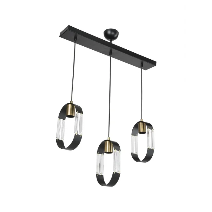 Nova 3Lü Sıralı Sarkıt Avize