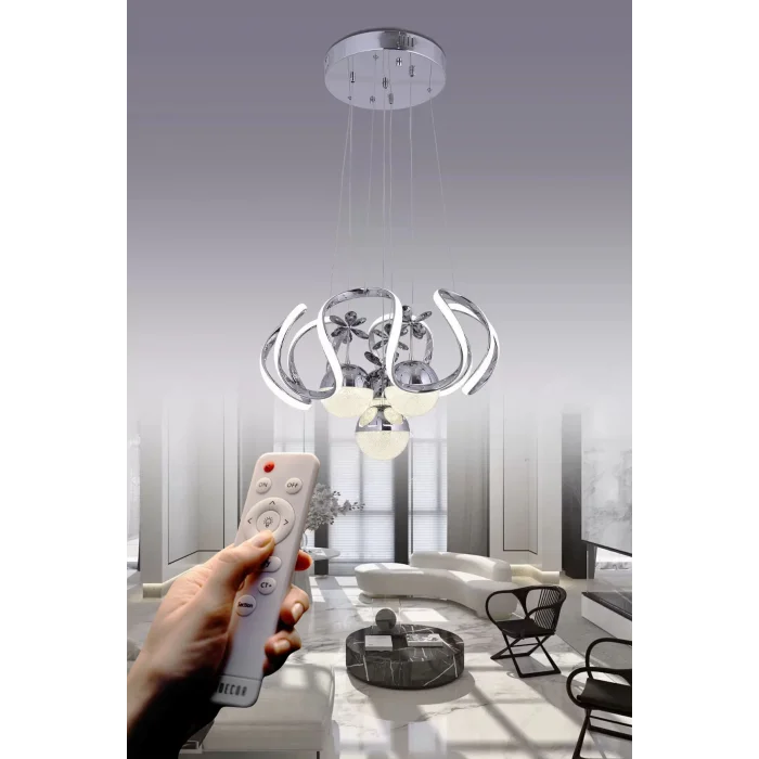 Heracles 3 Renk ( Sarı Beyaz ve Gün Işığı ) Krom Kumandalı