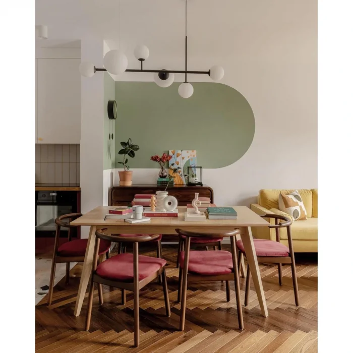 Iso Siyah Opal Camlı Ledli Sarkıt Avize