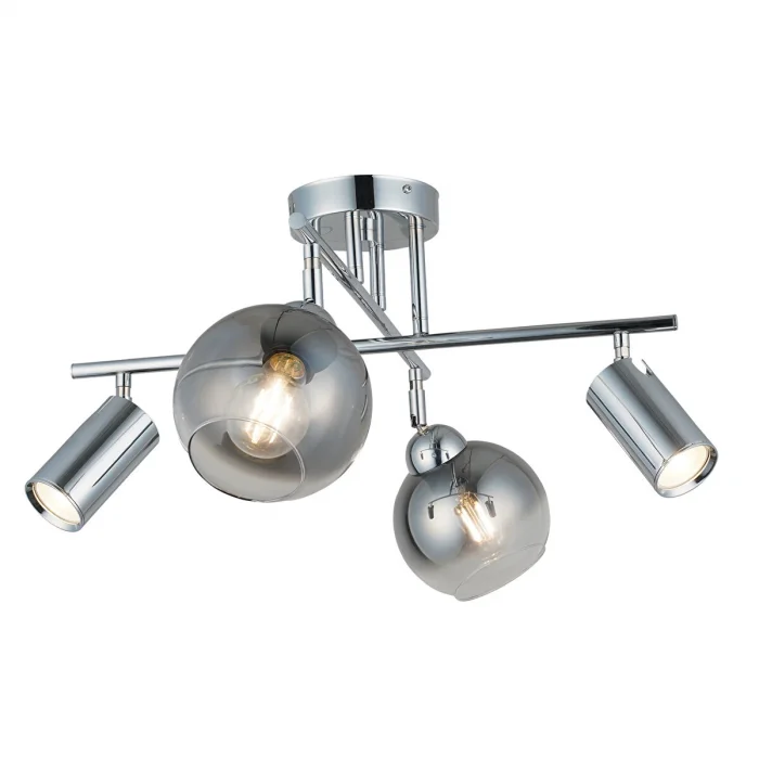 Kero 2+2 Antık Krom Plafonyer