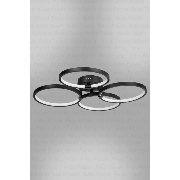 Konda 4lü Led Avize, Salon Avize, Oturma Odası Avize