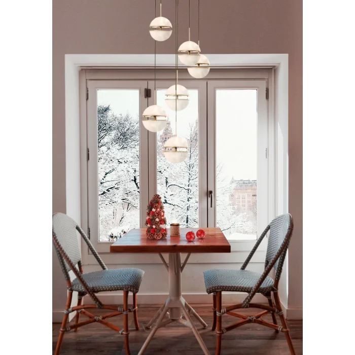 LEDLİ YUVARLAK ALTILI AVİZE A-167-6