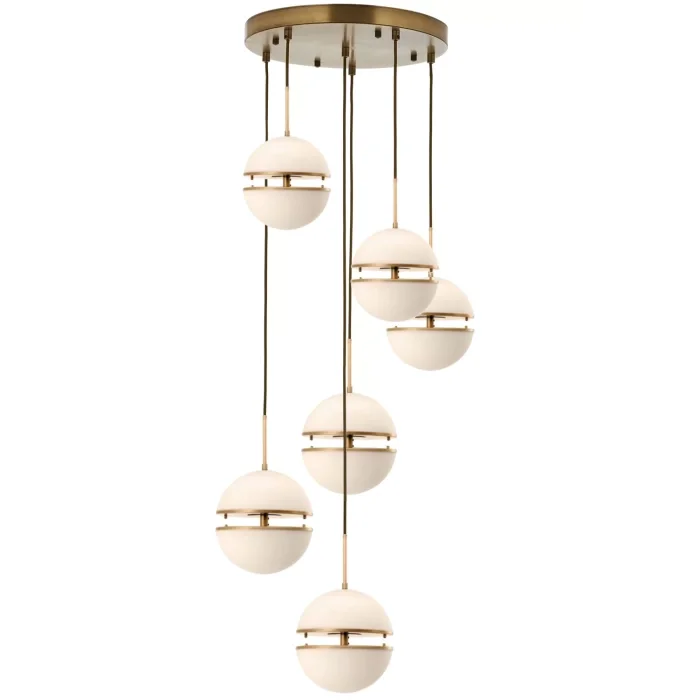 LEDLİ YUVARLAK ALTILI AVİZE A-167-6