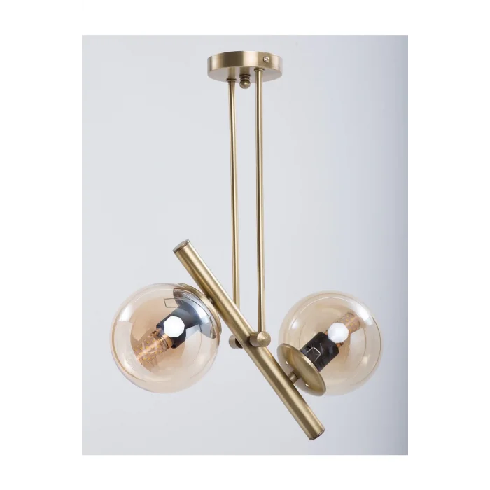 Libya Eskitme Kaplama Bal Camlı Salon Avize