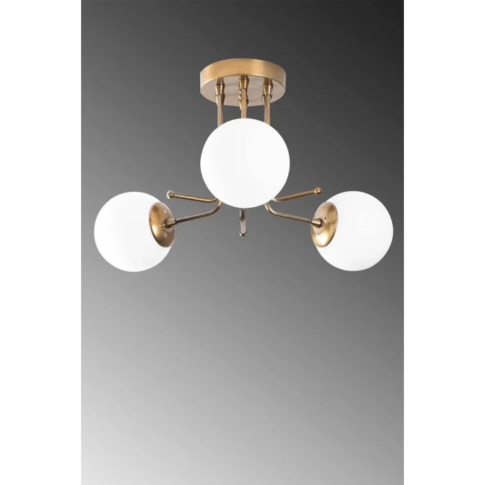 Lüks Tasarım Modern Spor Trend Model Glop Camlı Eskitme Avize