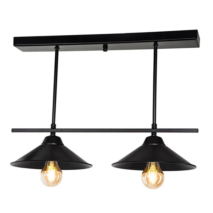 Maksim Siyah İkili Sarkıt Avize