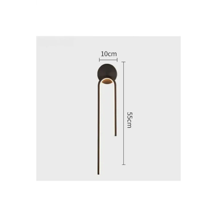 Modern Kablosuz Led Pilli Aplik, Duvar Aplik ve İç Mekan Aplik