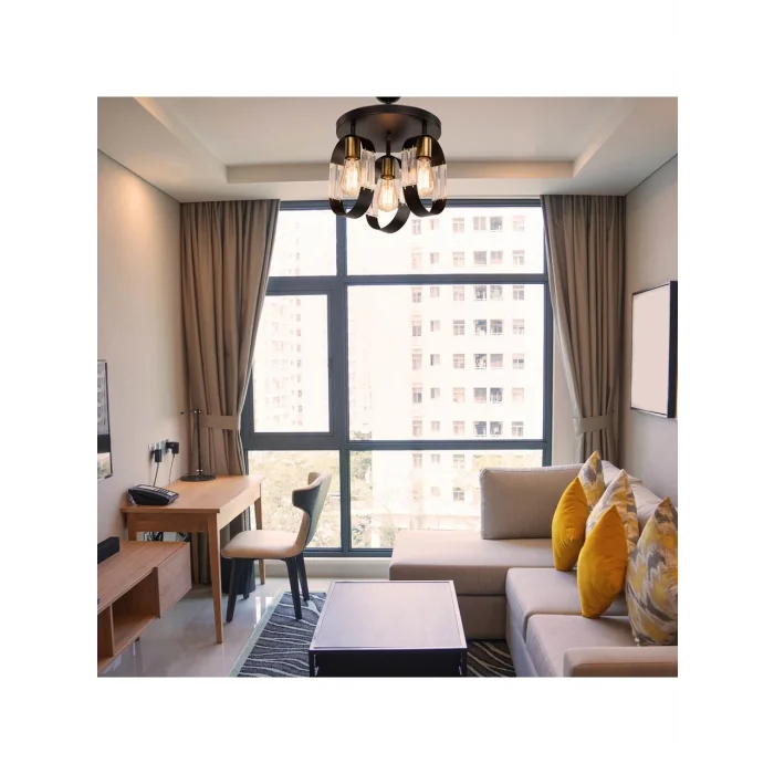 Nova 3Lü Plafonyer Avize