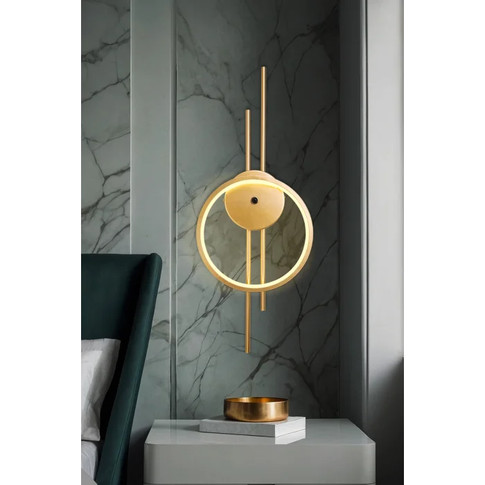 NZL-A-3-Gold Ledli Aplik