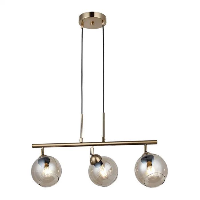 Dova 3lü Sıralı Antık Lak Avize