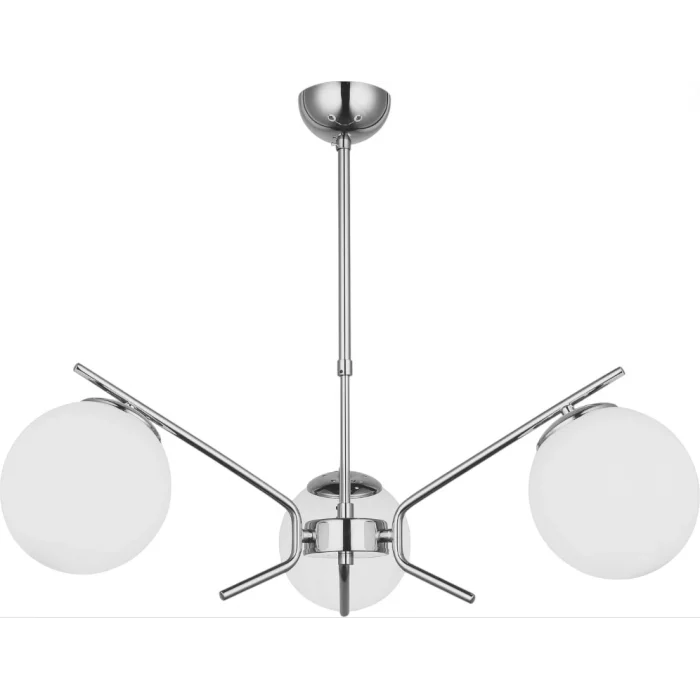 Petos 3lü Krom Sarkıt Avize