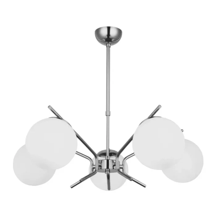 Petos 5li Krom Sarkıt Avize