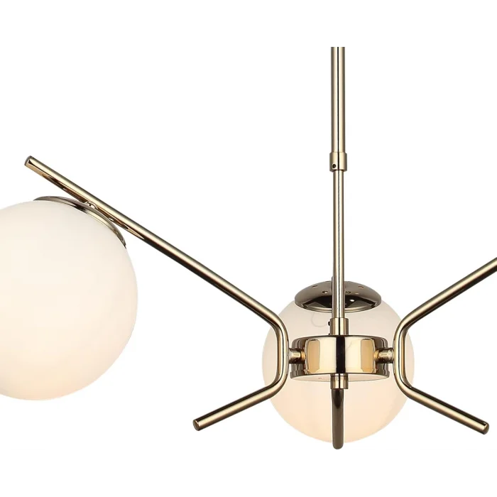 Petos 3lü Altın Sarkıt Avize