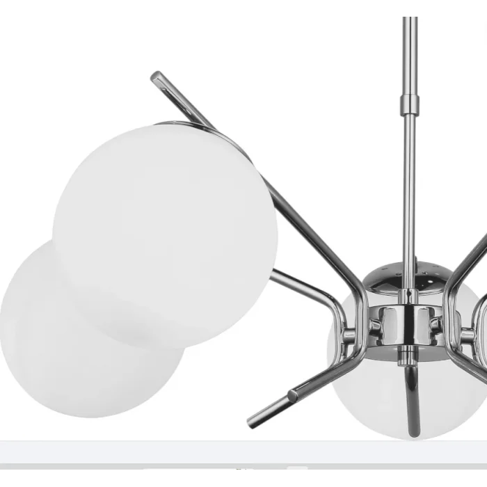 Petos 5li Krom Sarkıt Avize