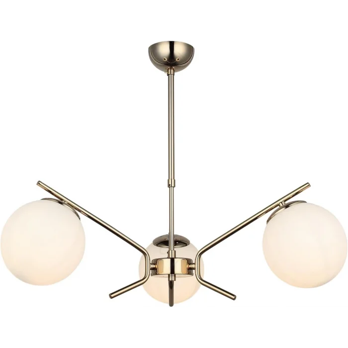 Petos 3lü Altın Sarkıt Avize