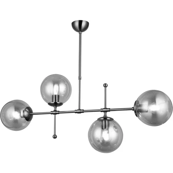 Polino 4lü Krom Sıralı Avize